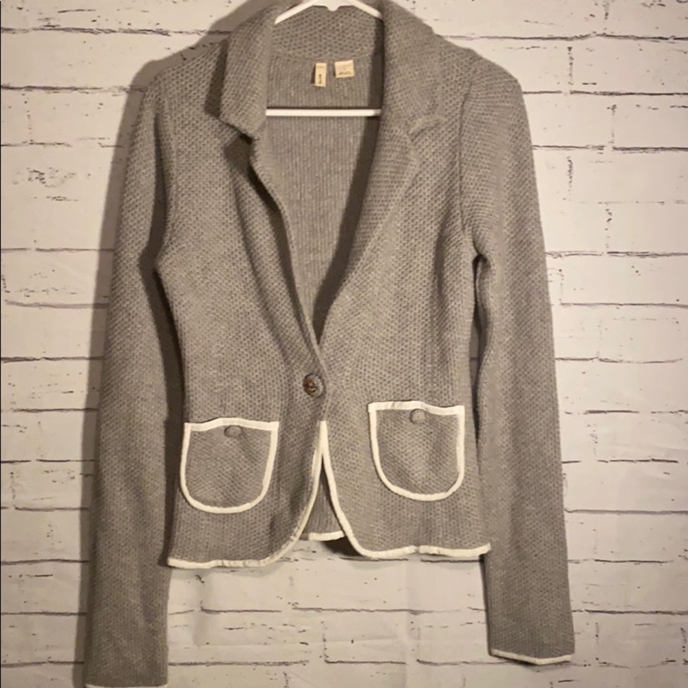 Moth by Anthropologie  Knit Cardigan Blazer